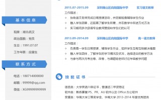 数据分析师简历自我，数据分析师简历